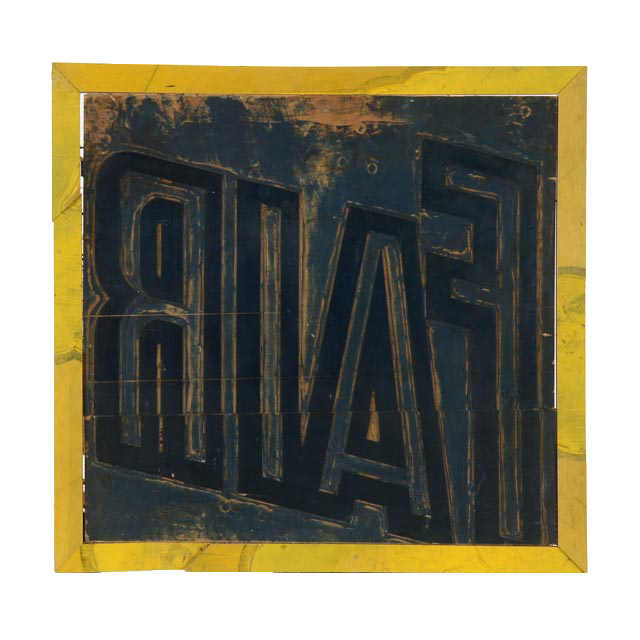 Industrial Wood Printing Template