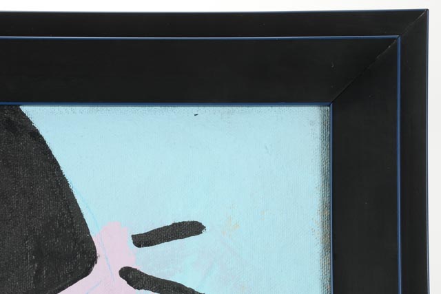 Will Street Acrylic on Canvas "Mr. Monopoly DJ"