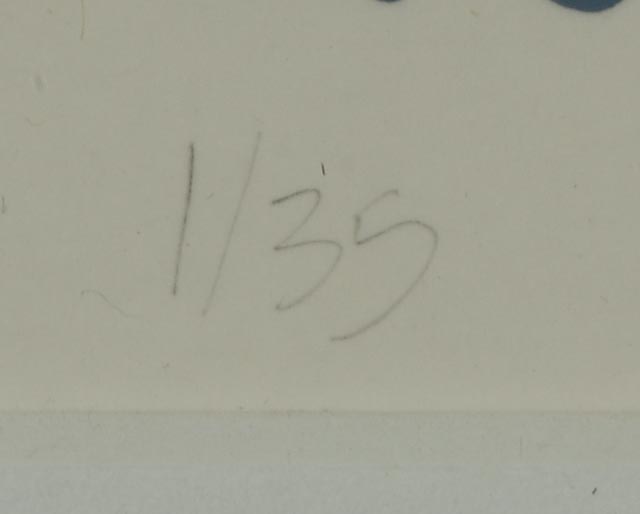 Dale Hoffman Original Limited Edition Serigraph "Binka's Ladder"