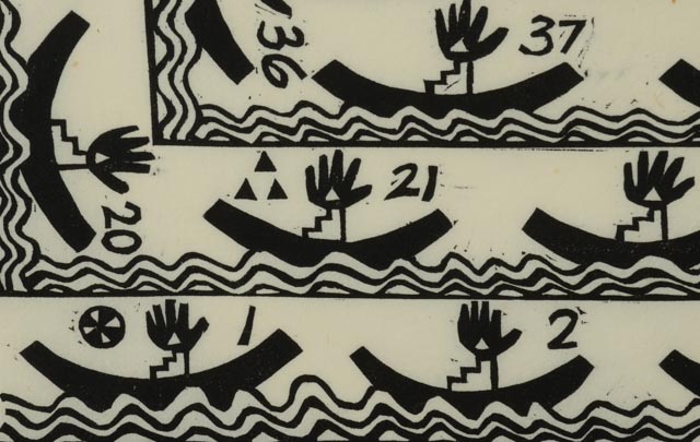 David Holzman Artist's Proof Woodblock "Journey"