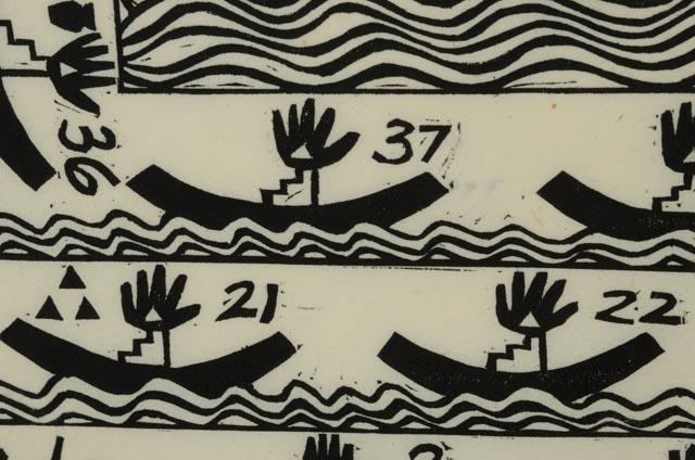 David Holzman Artist's Proof Woodblock "Journey"