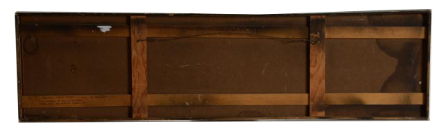 Ardath Snow Original Oil on Panel "Mexican Street Scene"