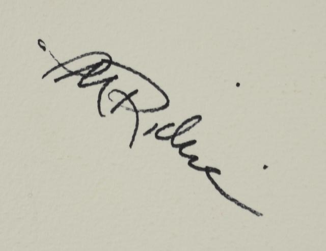 Patricia Richie Original Acrylic and Applied Paper on Paper Painting