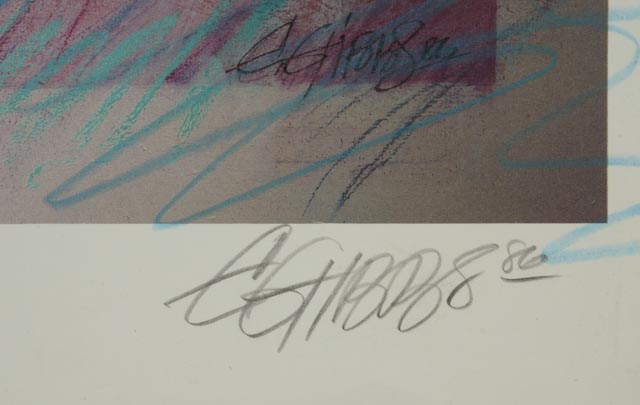 Lauerer Markin Gibbs Signed Limited Edition Offset Lithograph