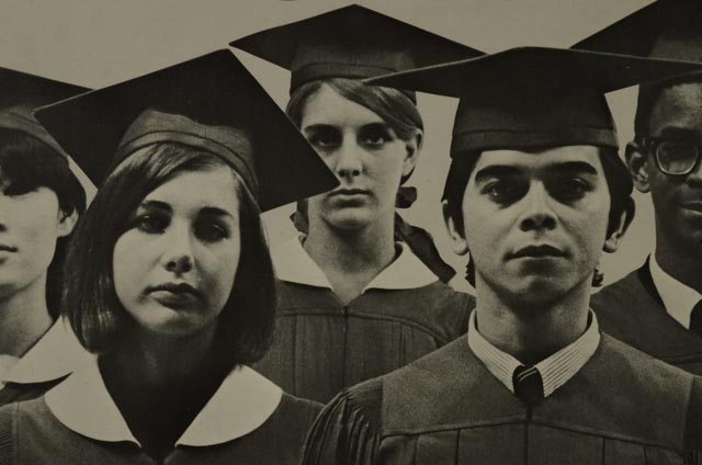 Pair of Vintage Bus Cards