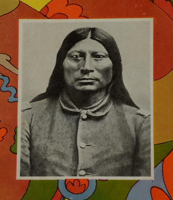 1967 Milton Glaser "Life" Magazine Cover "Return of the Red Man"