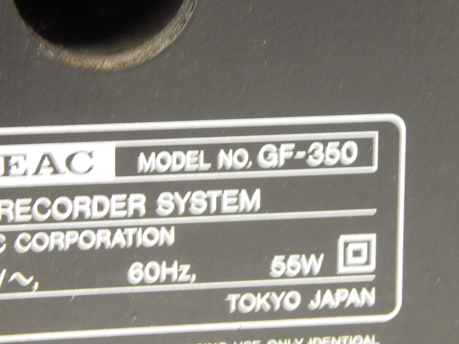 TEAC GF-350 Turntable CD Recorder