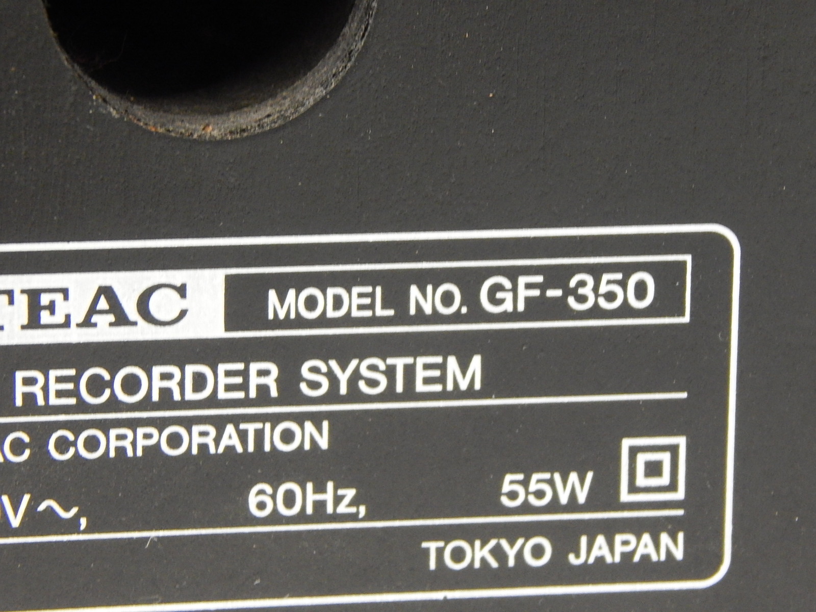 TEAC GF-350 Turntable CD Recorder