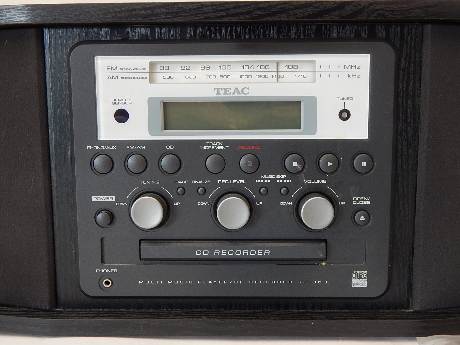 TEAC GF-350 Turntable CD Recorder