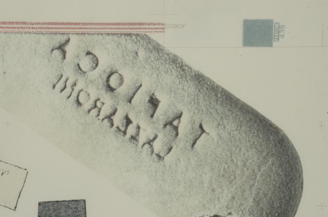 Yasufumi Chuma Original Mixed Media Monotype '"Memorandum"<Biscuit.II>'