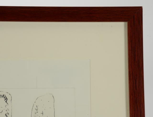 Yasufumi Chuma Original Mixed Media Monotype '"Memorandum"<Biscuit.II>'