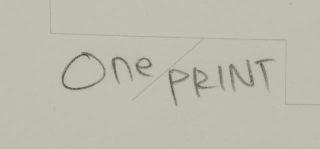 Yasufumi Chuma Original Mixed Media Monotype '"Memorandum"<Carrot>'