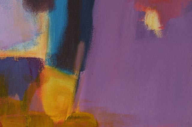 Irene Bryant Acrylic on Canvas "Twilight's Journey Into the Land of Dreams"