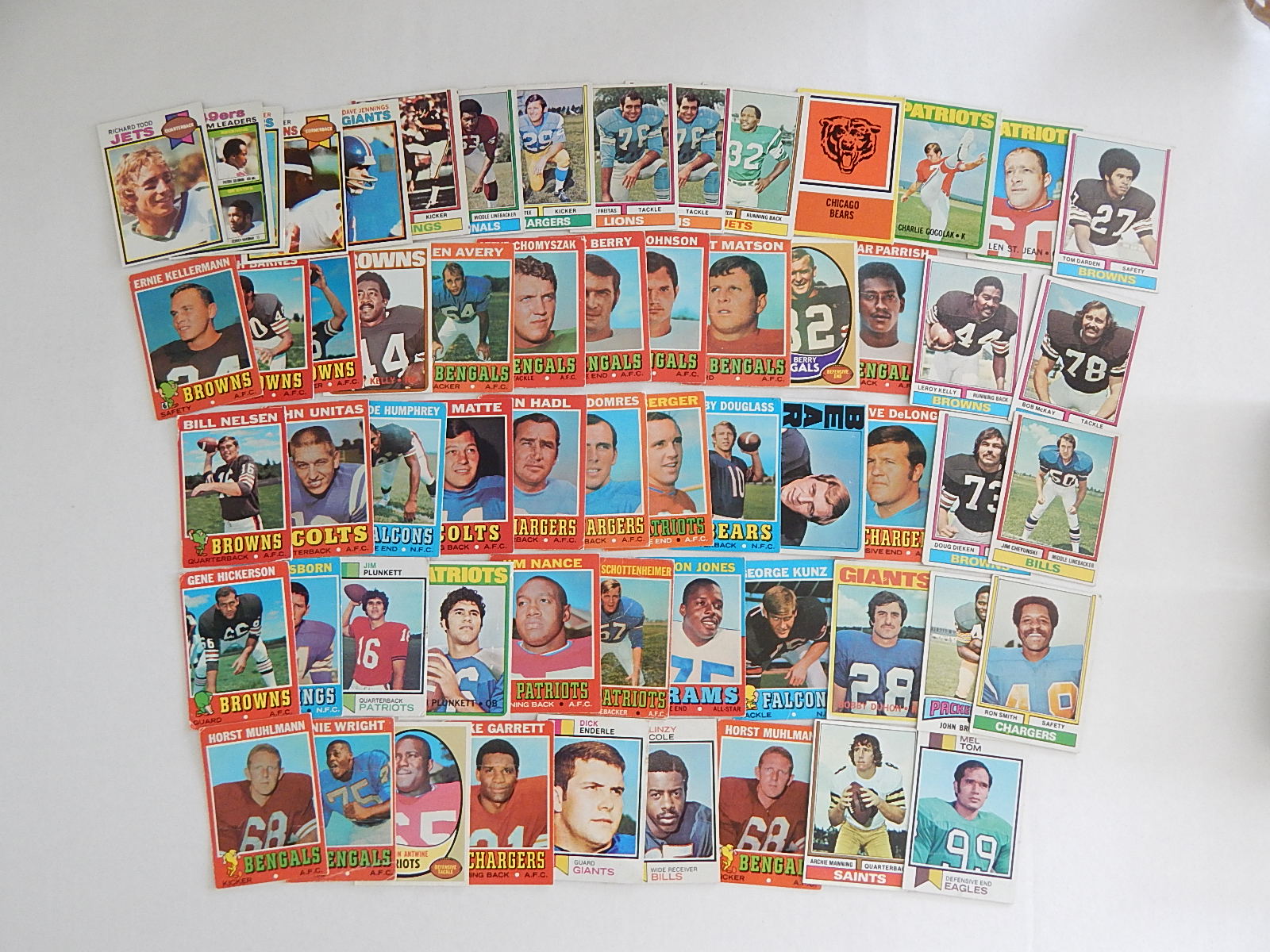 1970's Football Card Collection
