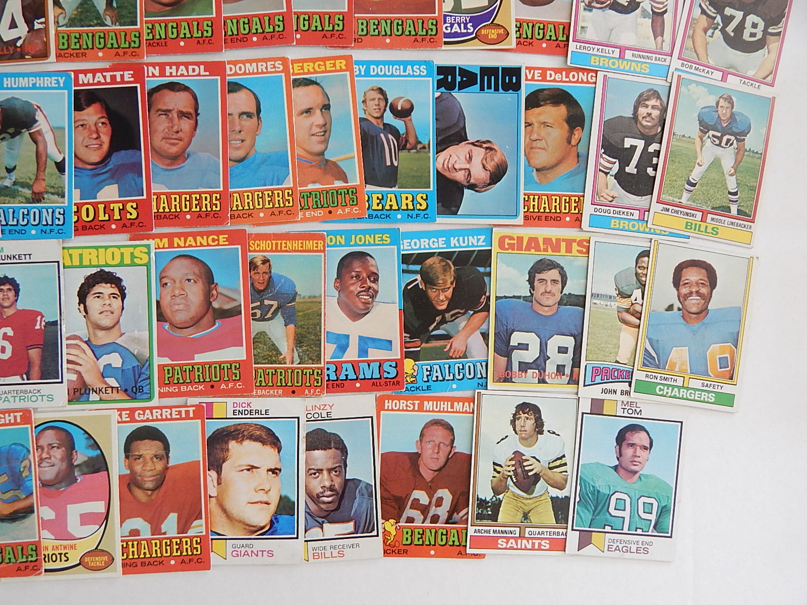 1970's Football Card Collection