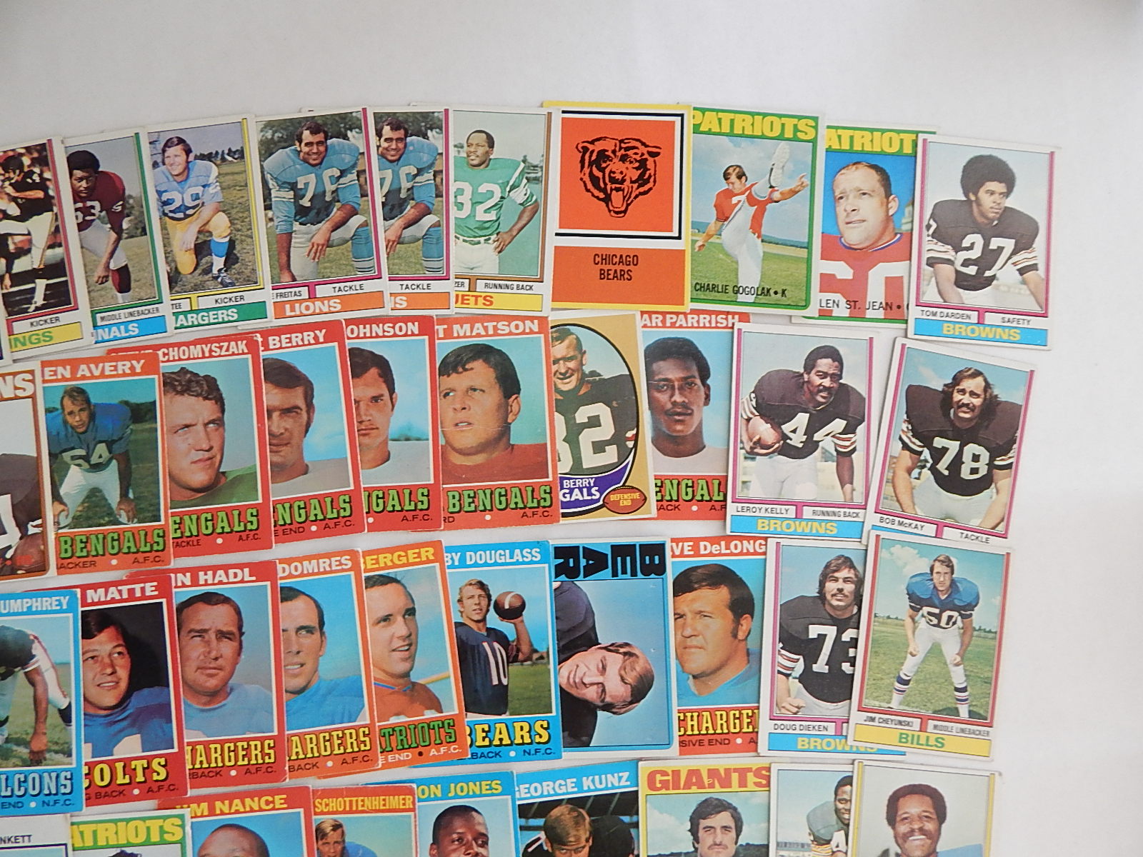 1970's Football Card Collection