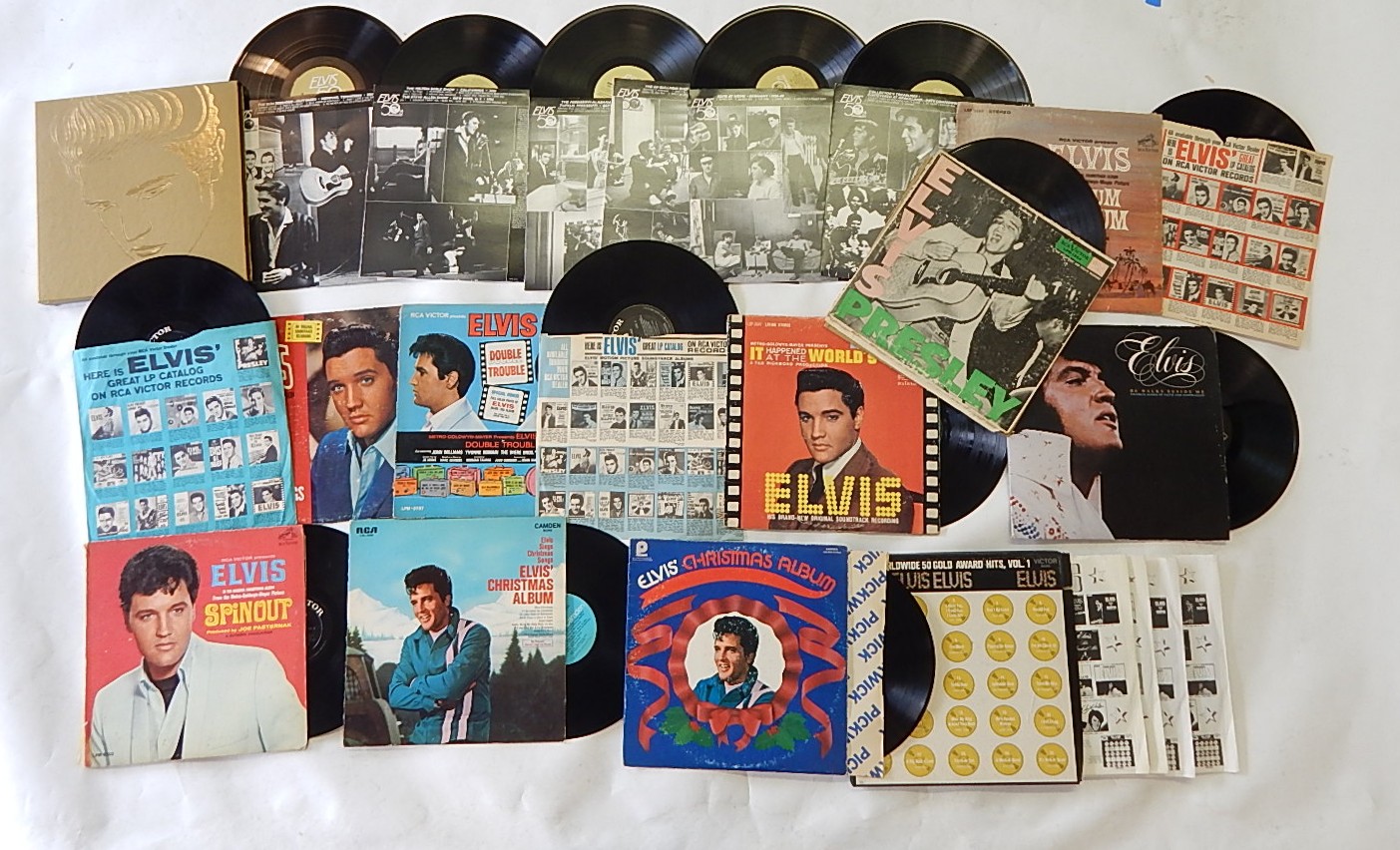 18 Elvis Presley Records