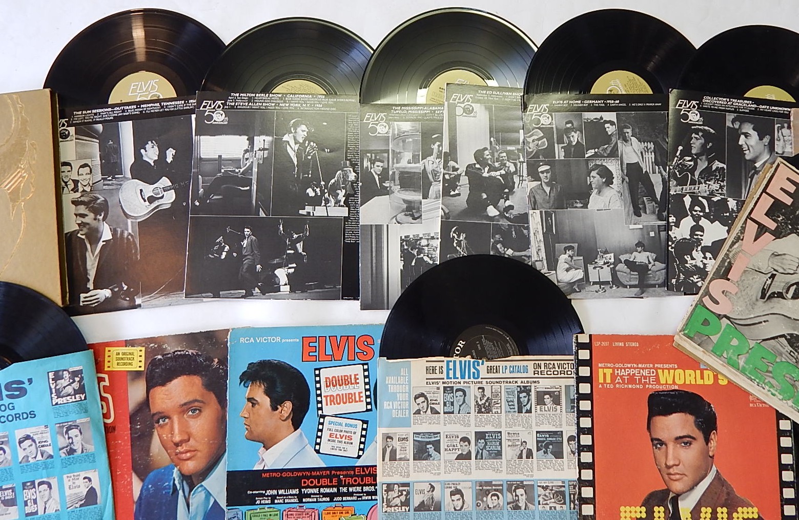18 Elvis Presley Records