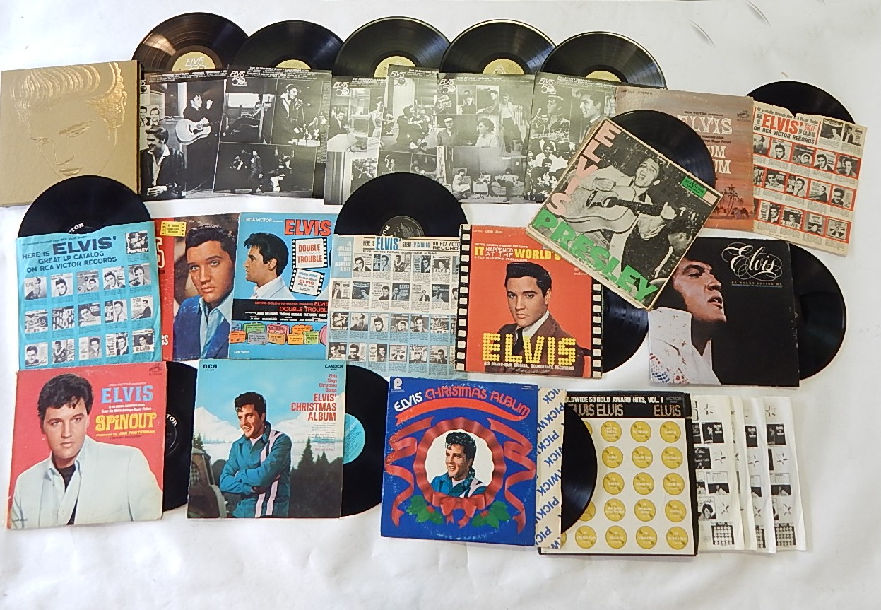 18 Elvis Presley Records