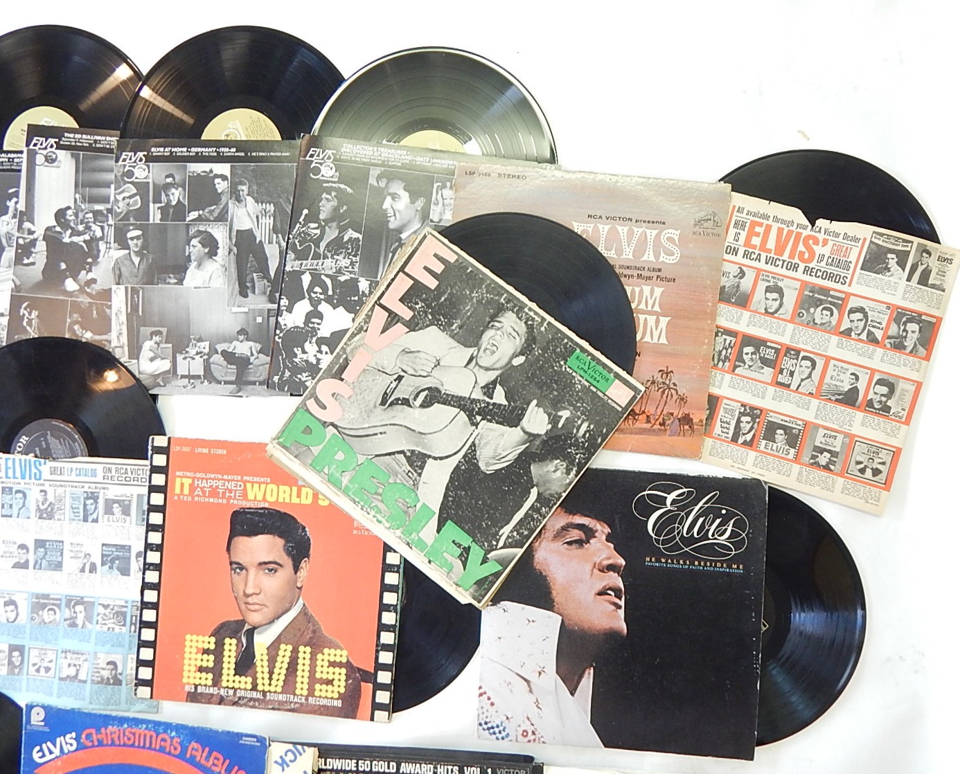 18 Elvis Presley Records