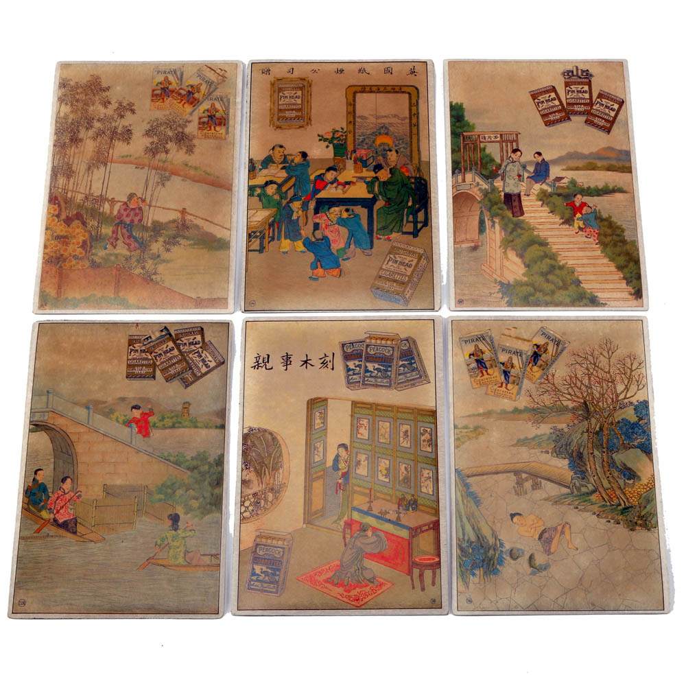 Vintage Chinese Cigarette Cards