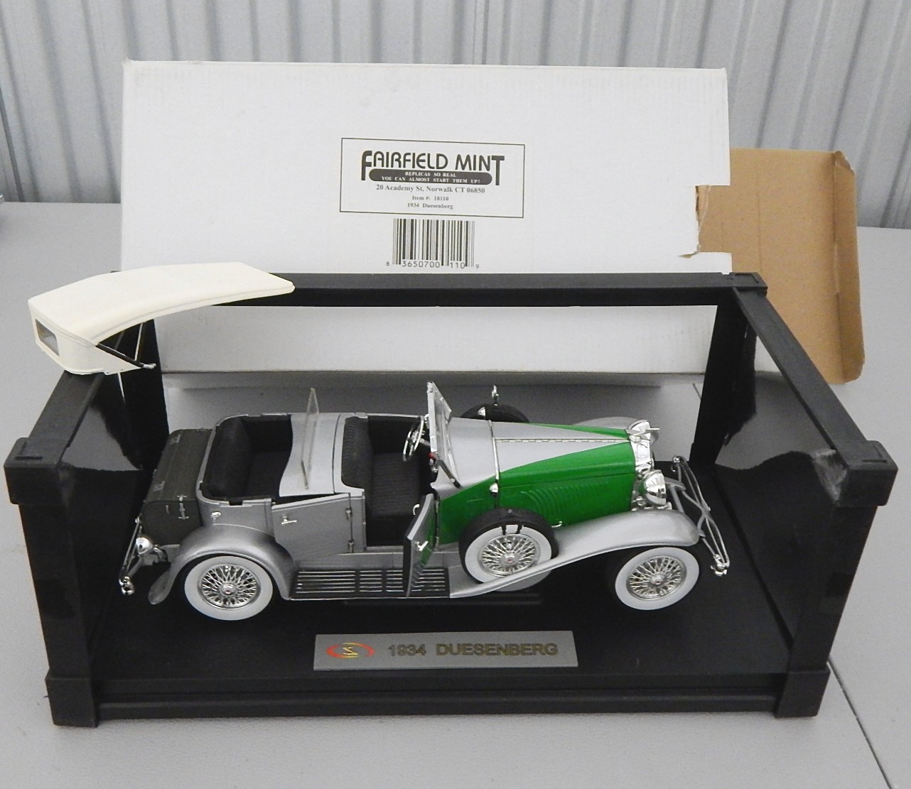 Fairfield Mint 1934 Duesenberg Model