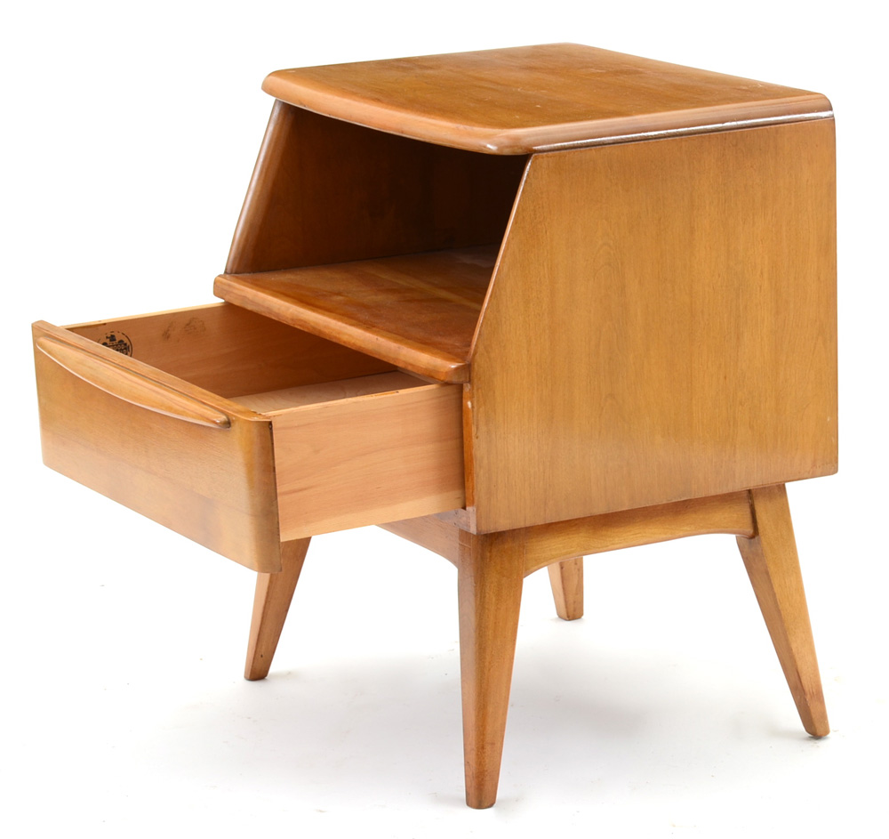 Heywood Wakefield Maple Nightstand