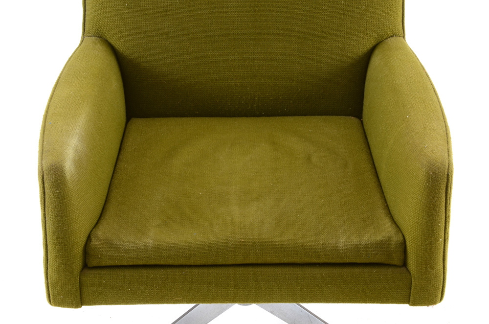 Jens Rison Green Woven Executive Chair