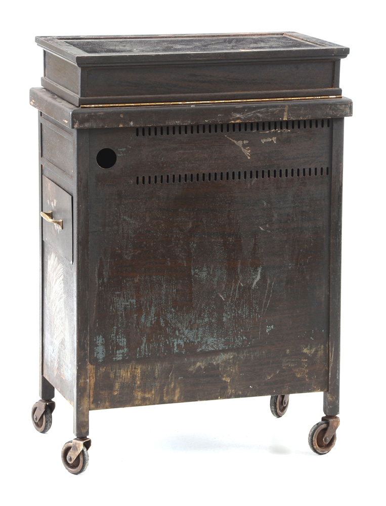 Industrial Rolling Display Case Cabinet