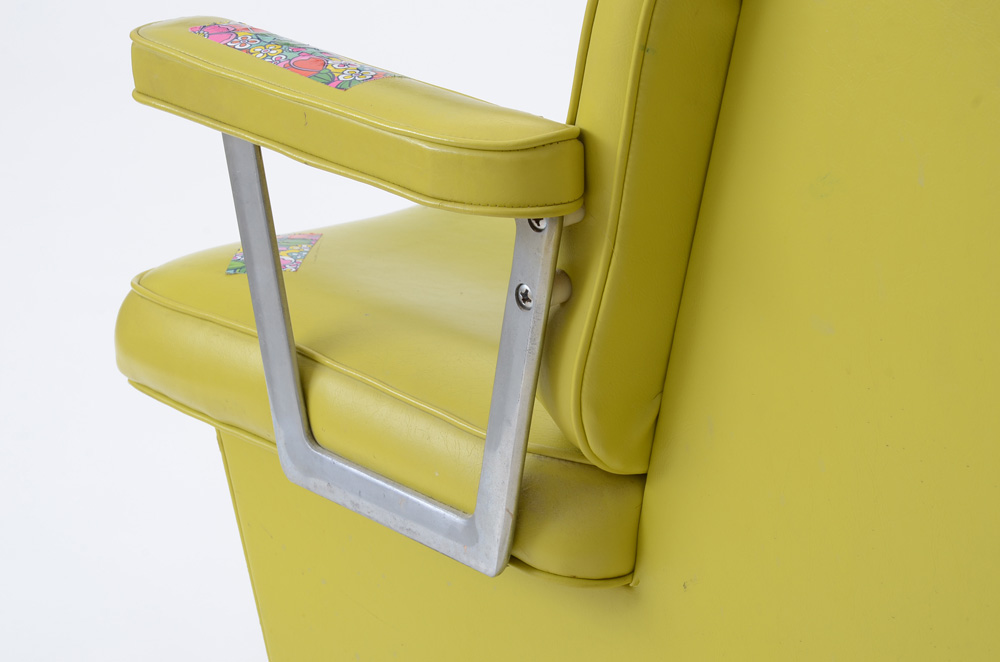 Fabulous Vintage Lime Green "Elegant First Lady" Salon Hair Dryer Chair by Belvedere