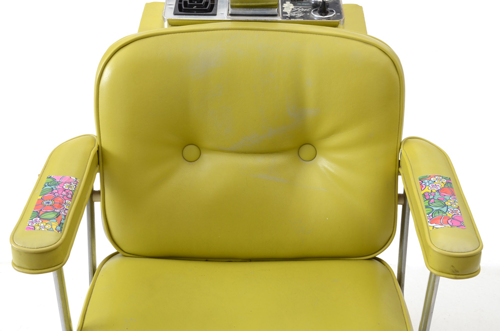 Fabulous Vintage Lime Green "Elegant First Lady" Salon Hair Dryer Chair by Belvedere