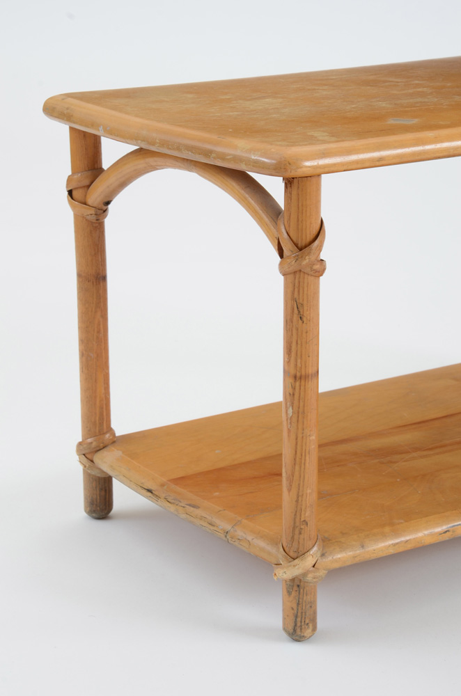 Heywood Wakefield "Ashcraft" Three Tier Step-End Table
