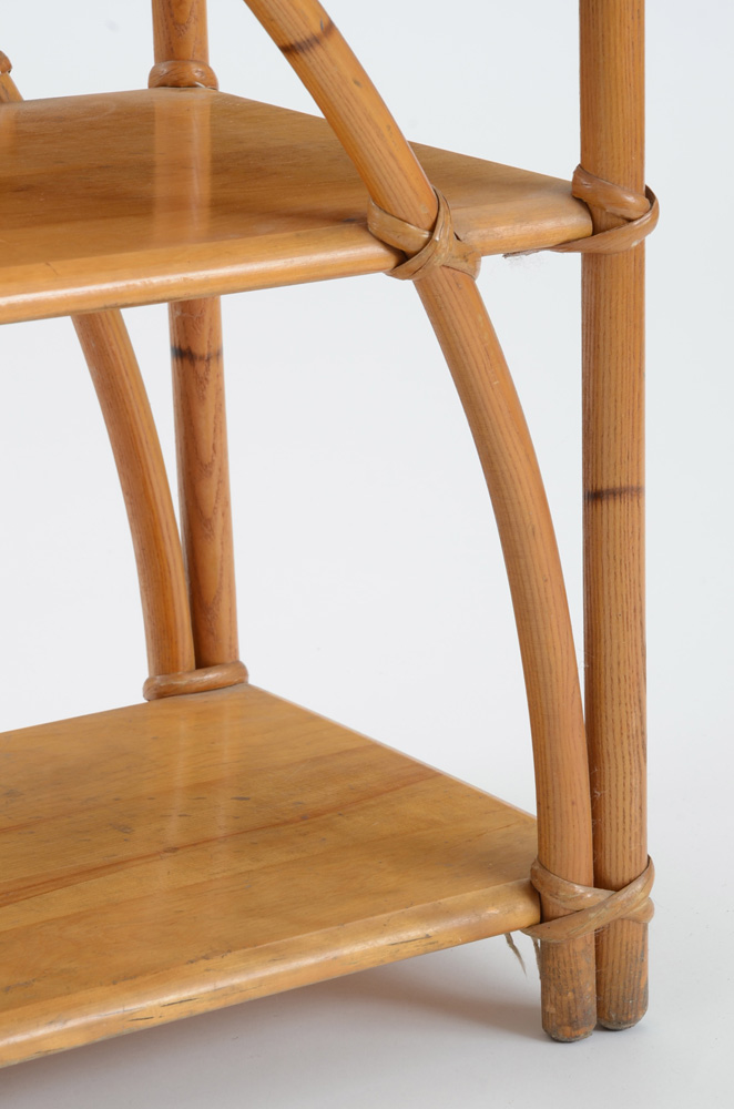 Heywood Wakefield "Ashcraft" Three Tier Step-End Table