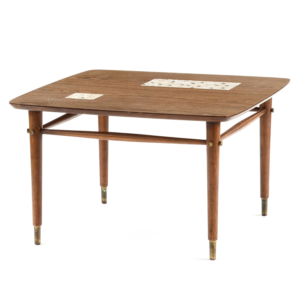 Vintage Laminate and Tile Coffee Table