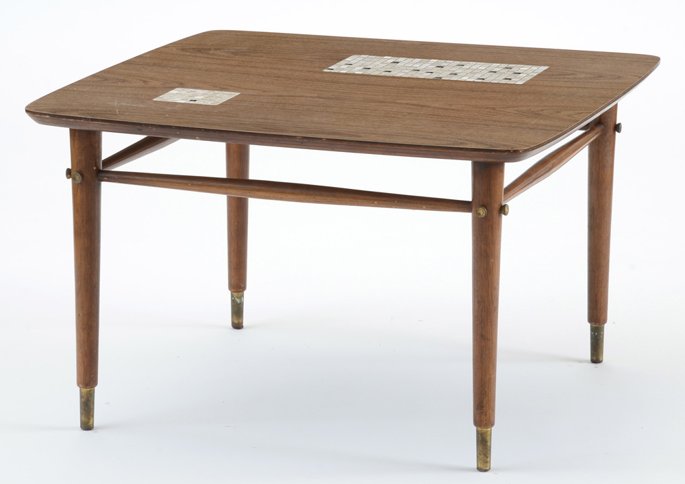 Vintage Laminate and Tile Coffee Table