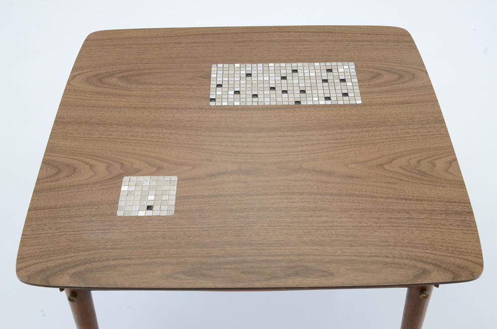 Vintage Laminate and Tile Coffee Table