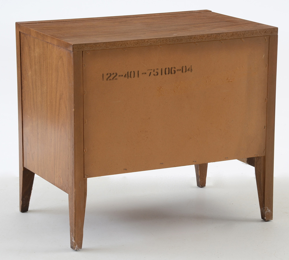 Walnut Laminate Nightstand