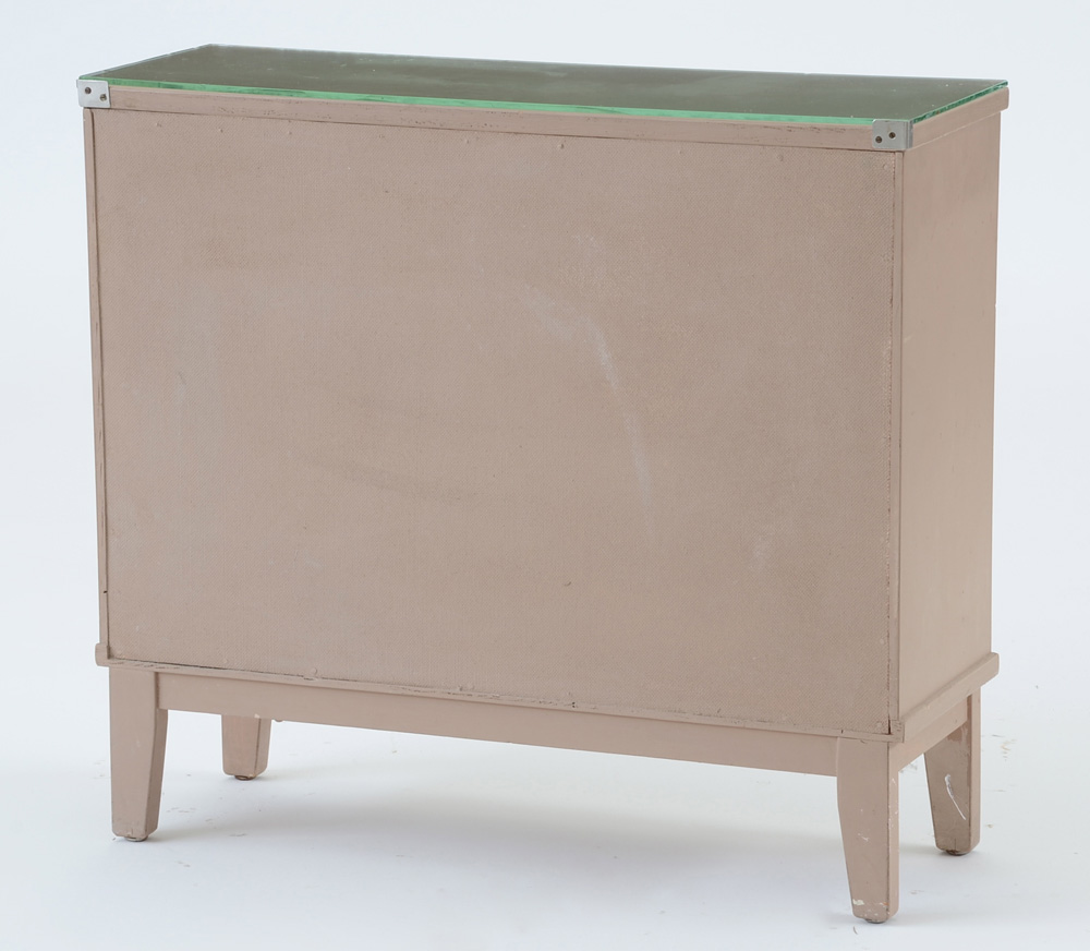 Mid Century Painted Wood Book Shelf