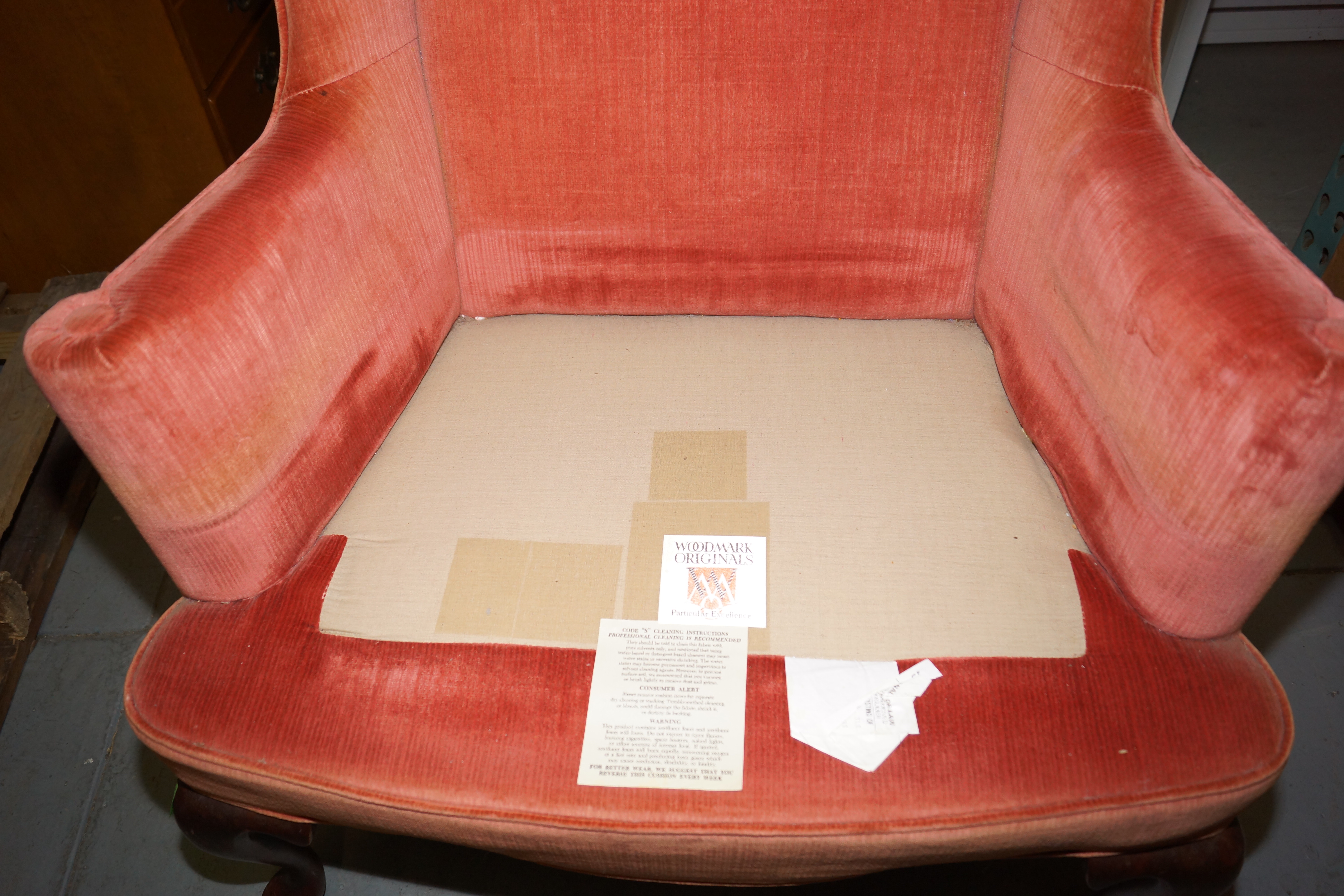Vintage Wingback Chair