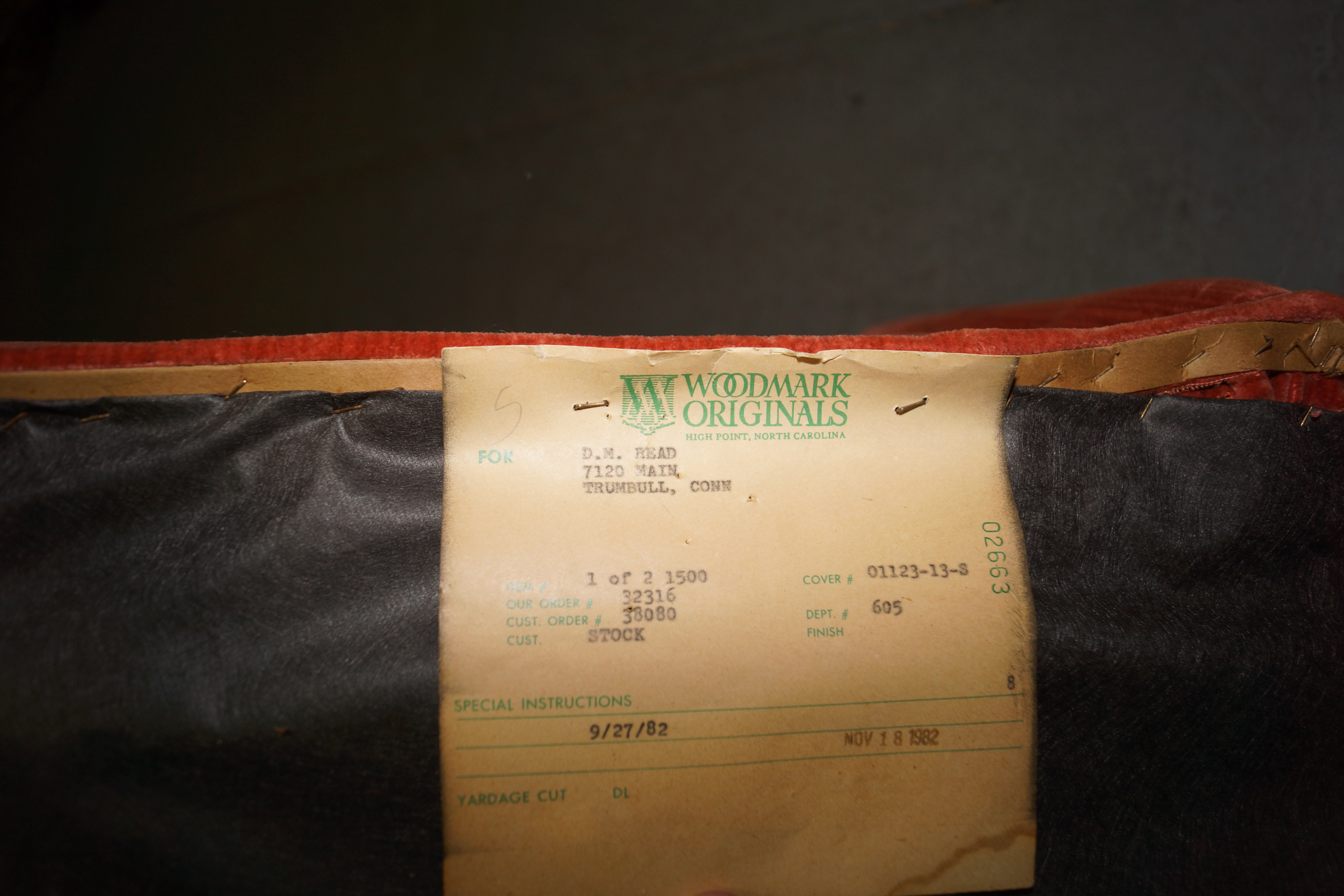 Vintage Wingback Chair