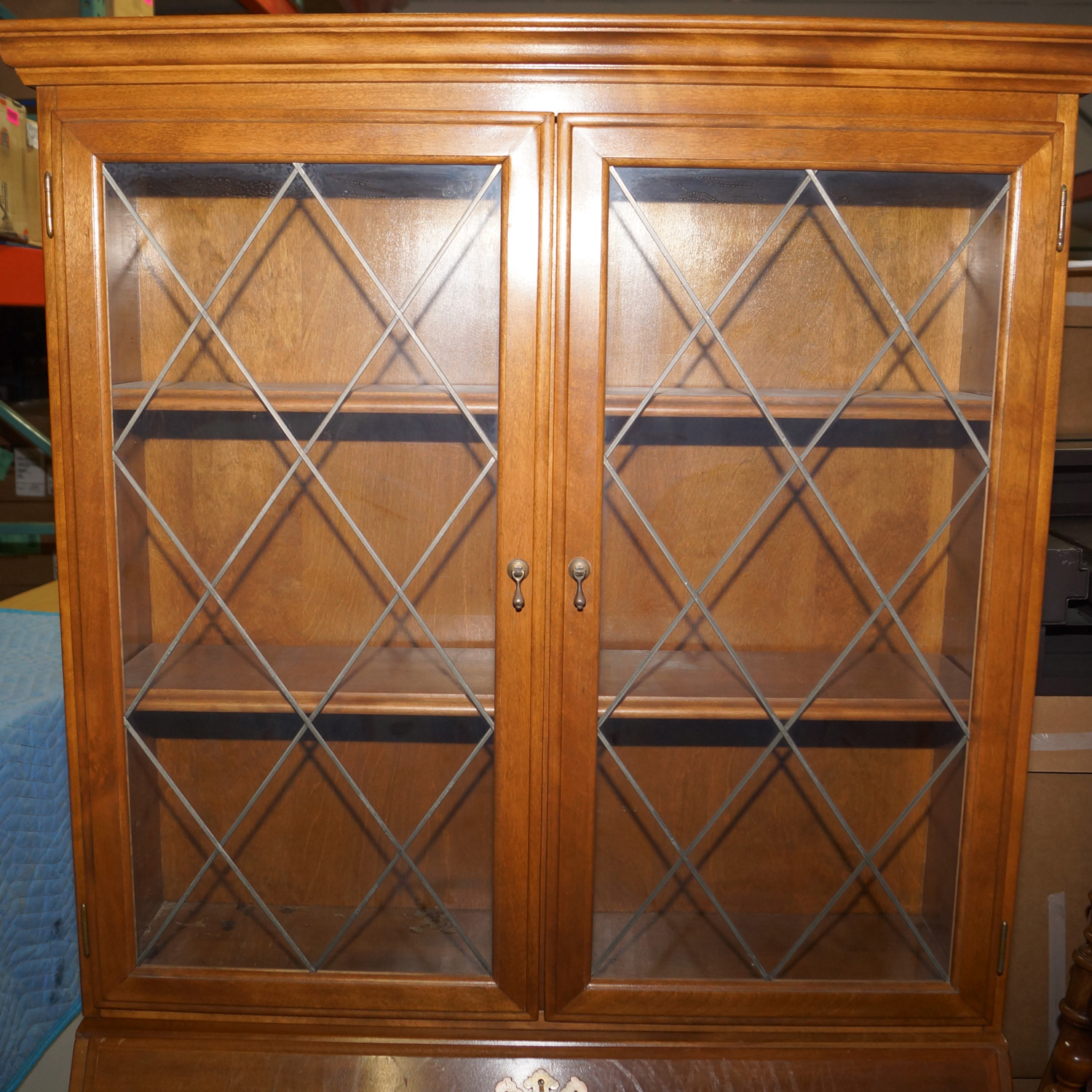 Ethan Allen Secretary and Hutch