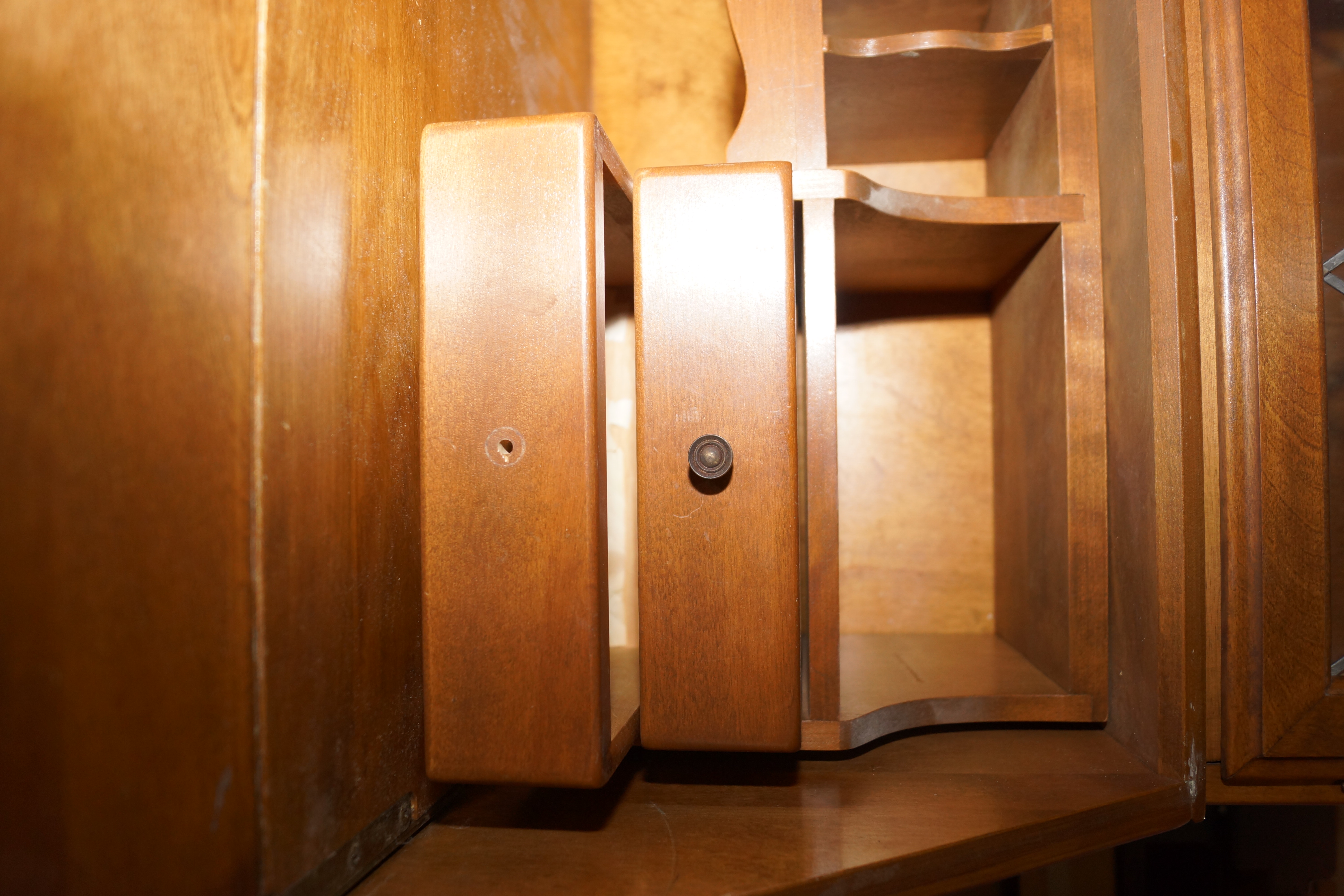 Ethan Allen Secretary and Hutch