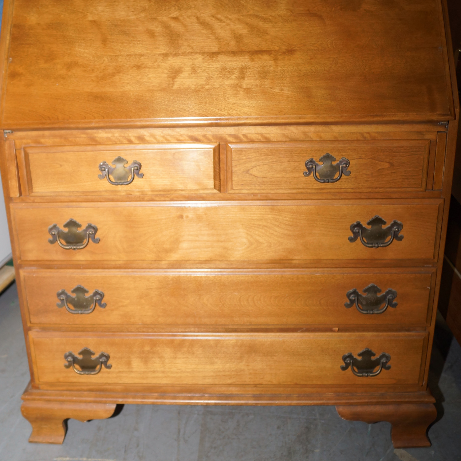 Ethan Allen Secretary and Hutch