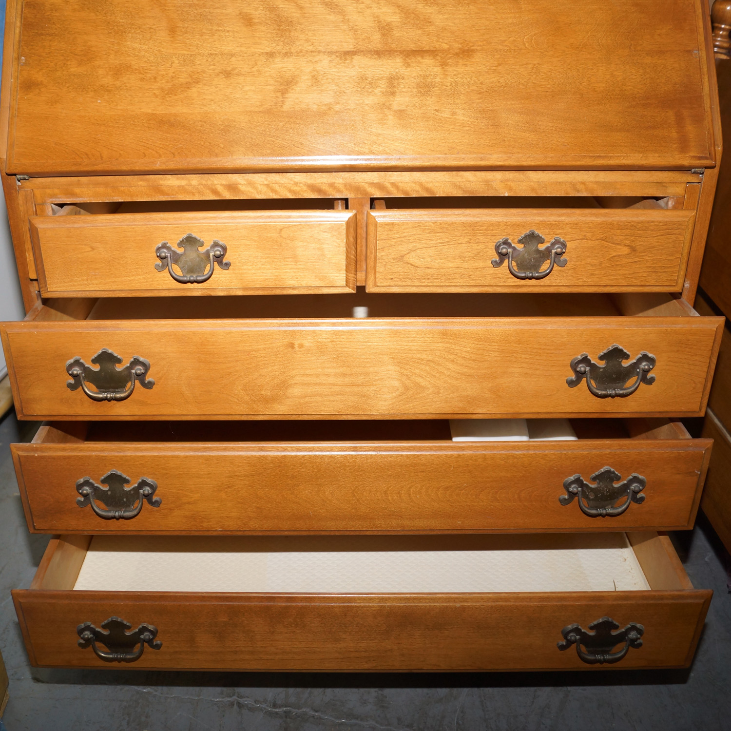 Ethan Allen Secretary and Hutch