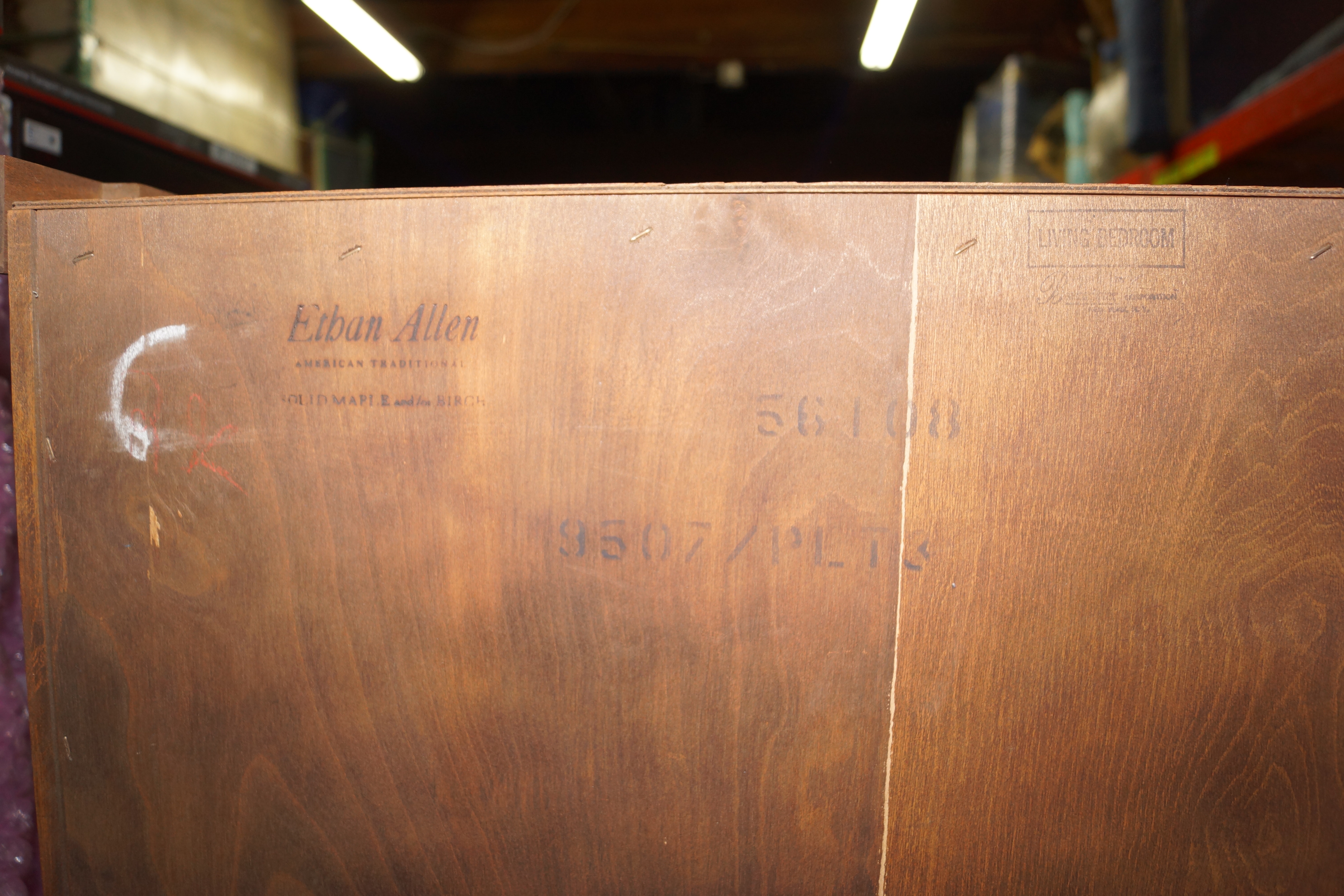 Ethan Allen Secretary and Hutch