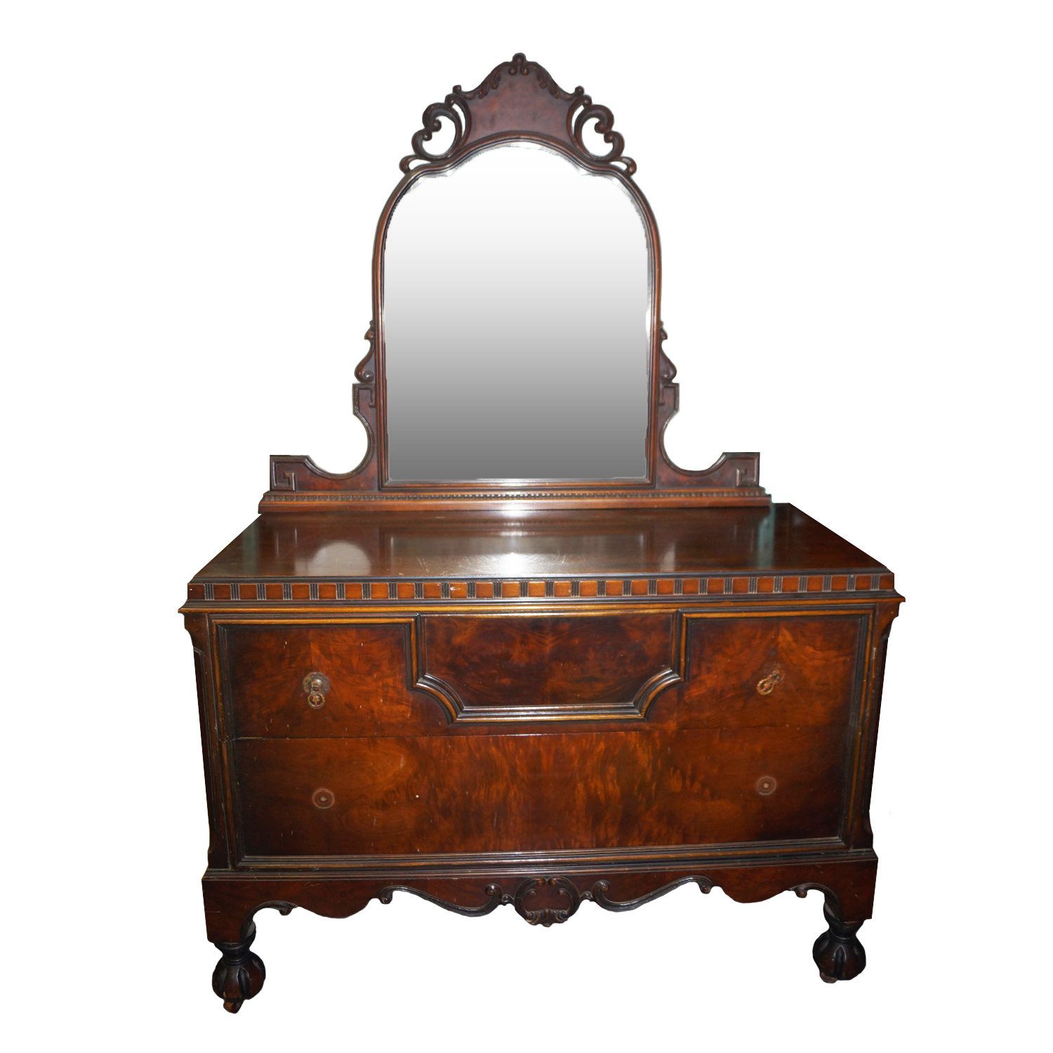 Small Dresser with Mirror