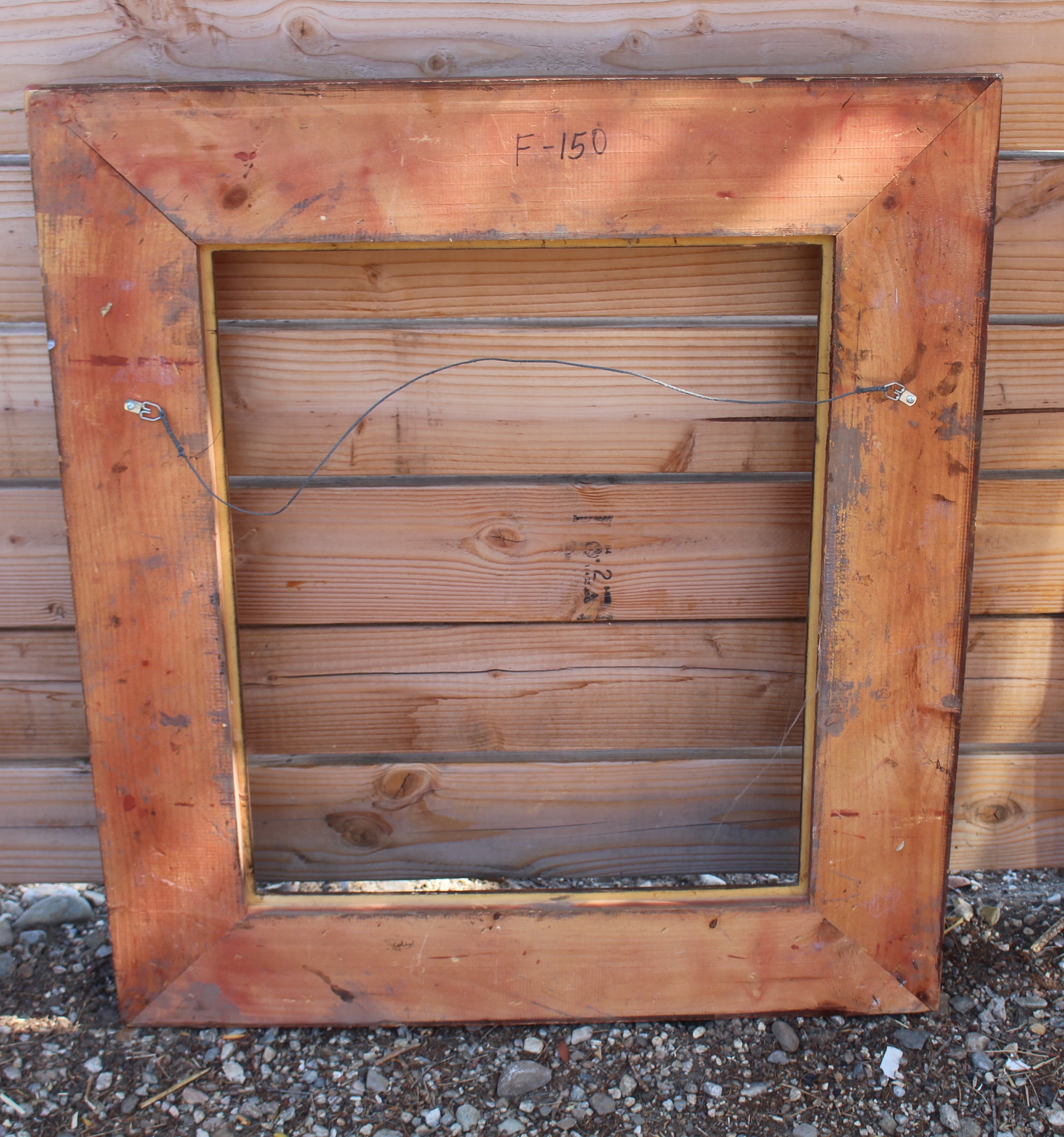 Red & Gold Guilt Ornate Picture Frame