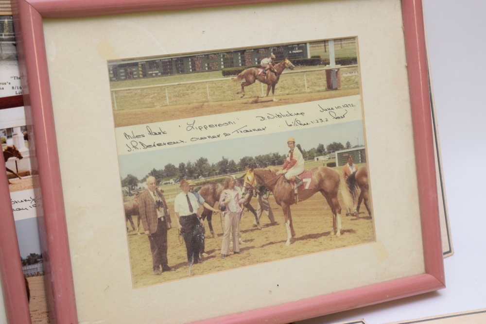 1970s Horse Racing Win Photographs