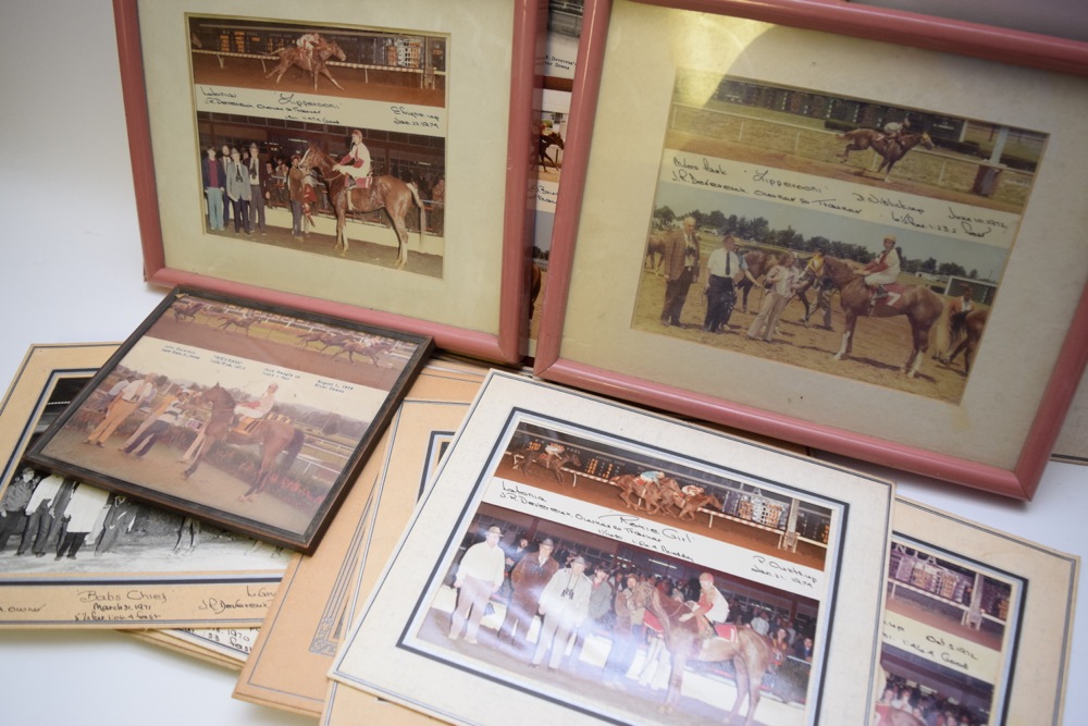 1970s Horse Racing Win Photographs