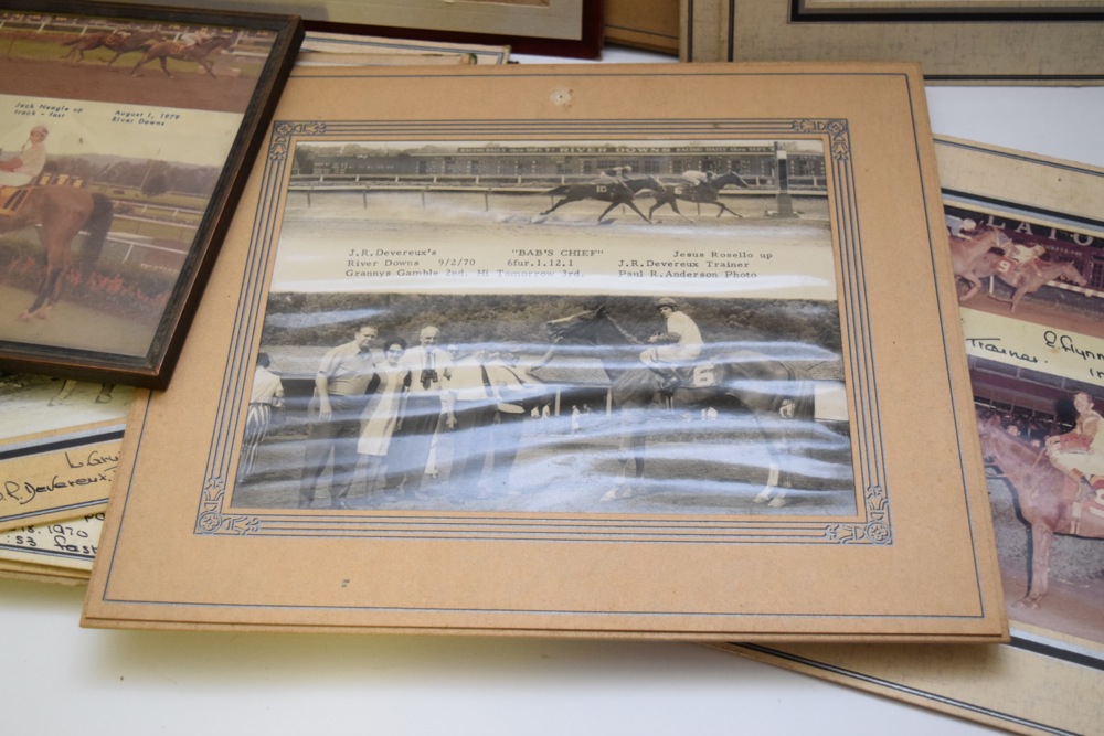 1970s Horse Racing Win Photographs